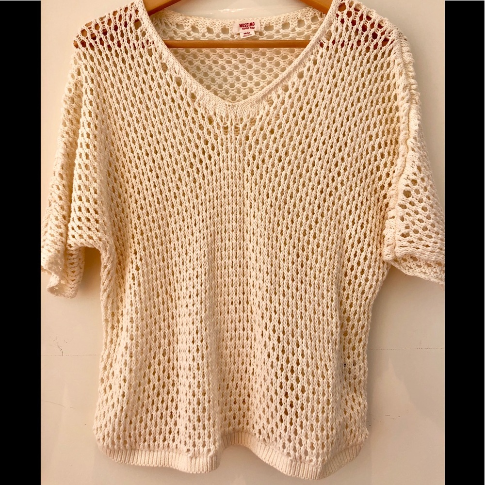 Mossimo Sweater . Cream Color